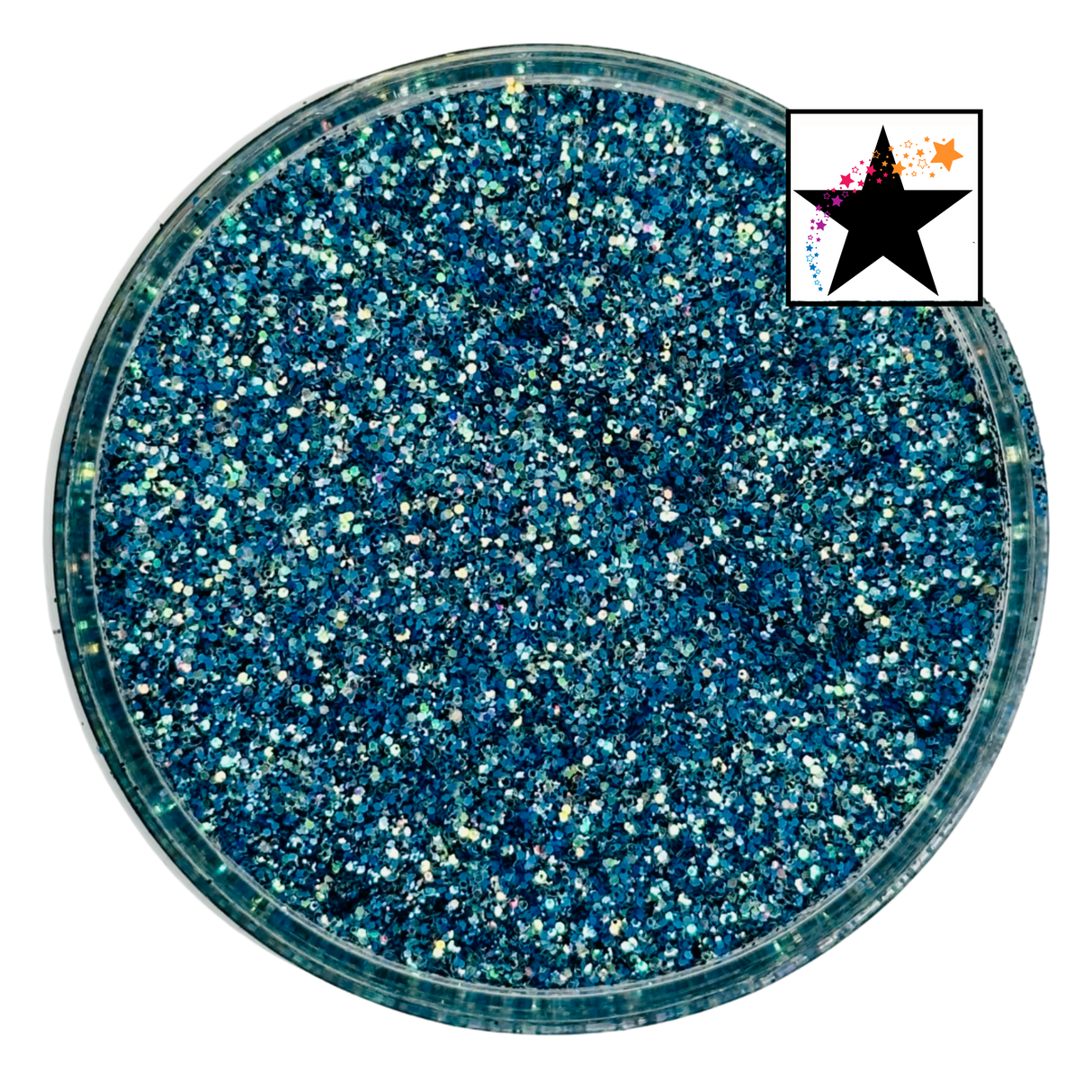 Blue green custom chunky glitter mix / PDB Creative Studio