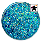 blue green custom chunky glitter mix / PDB Creative Studio for art, nails and projects