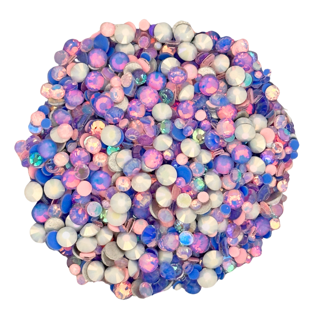 COTTON CANDY RHINESTONE MIX - 81014