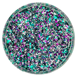 Teal and purple custom multi-size glitter mix for art, body, nails and more - PDB Creative Studio