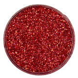 cherry red custom glitter mix for art, nails, body and more - PDB Creative Studio