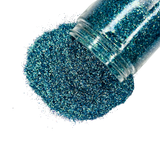 Blue custom glitter mix for nails, body, art / PDB Creative Studio