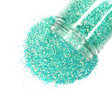 Mint green with gold hints custom multi-size glitter mix for art, body, nails and more - PDB Creative Studio