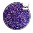 Multi-Color purple multi-size custom glitter mix for art, body, nails and more - PDB Creative Studio