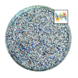 Silver holographic custom chunky glitter mix / PDB Creative Studio for art, nails and projects