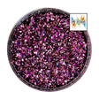 Purple, burgundy custom chunky glitter mix / PDB Creative Studio