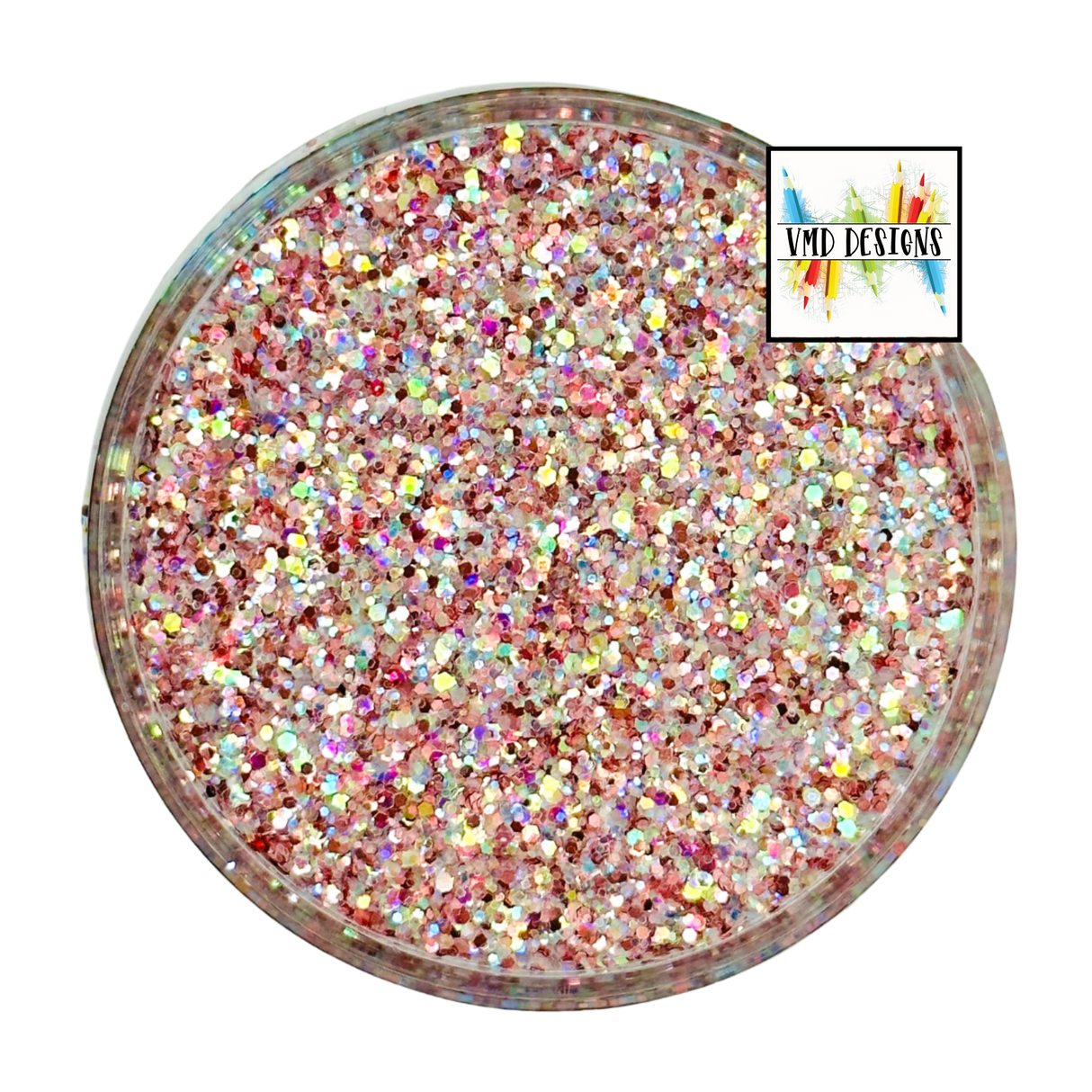 Pink custom chunky glitter mix / PDB Creative Studio