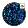 multi shades of blue custom glitter mix for art, body, nails and more - PDB Creative Studio