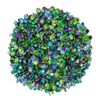 DRAGON FLY RHINESTONE MIX - 40341