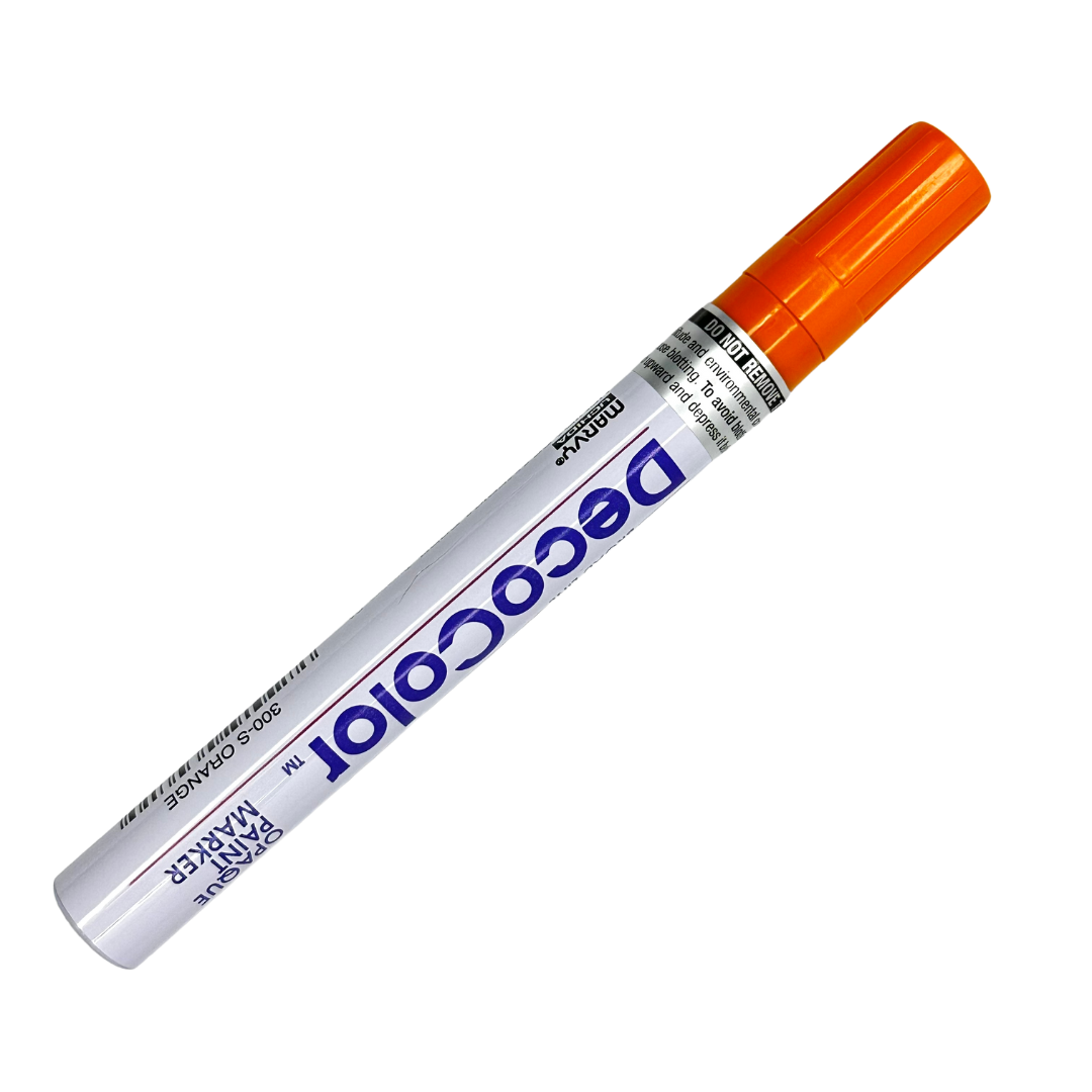 ORANGE PAINT PEN MARKER (BROAD LINE) -50130