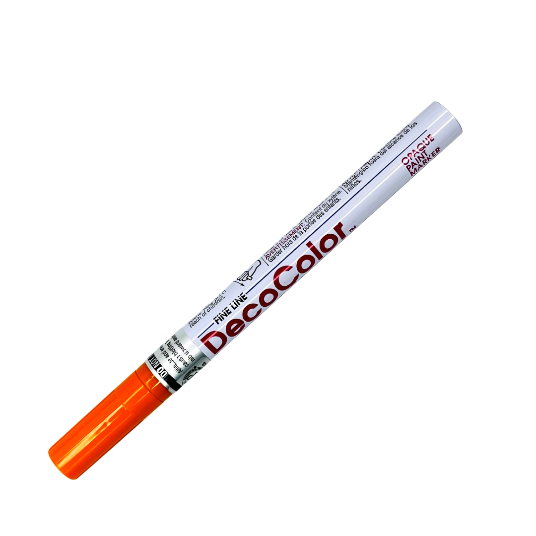 ORANGE PAINT PEN MARKER (FINE LINE) - 50131