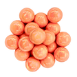 CORAL AB PEARL 20MM BUBBLEGUM BEAD - CORAL PINK AB COATED ACRYLIC BEAD for bracelets, jewelry making, crafts, and more - PDB Creative Studio