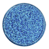 Light blue polyester fine glitter for art, body, nails and more - PDB Creative Studio