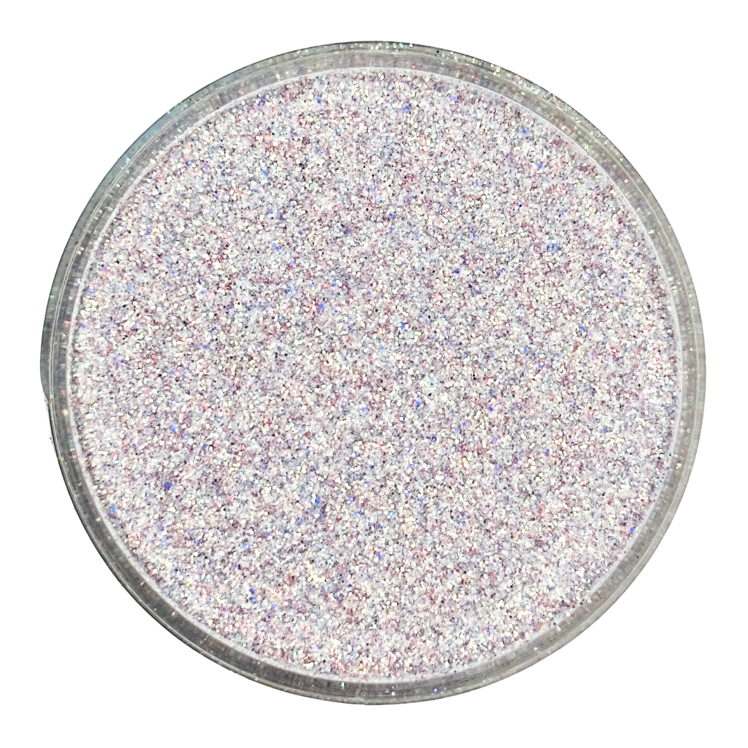 light lavender extra fine custom glitter mix for art, body, nails and more - PDB Creative Studio