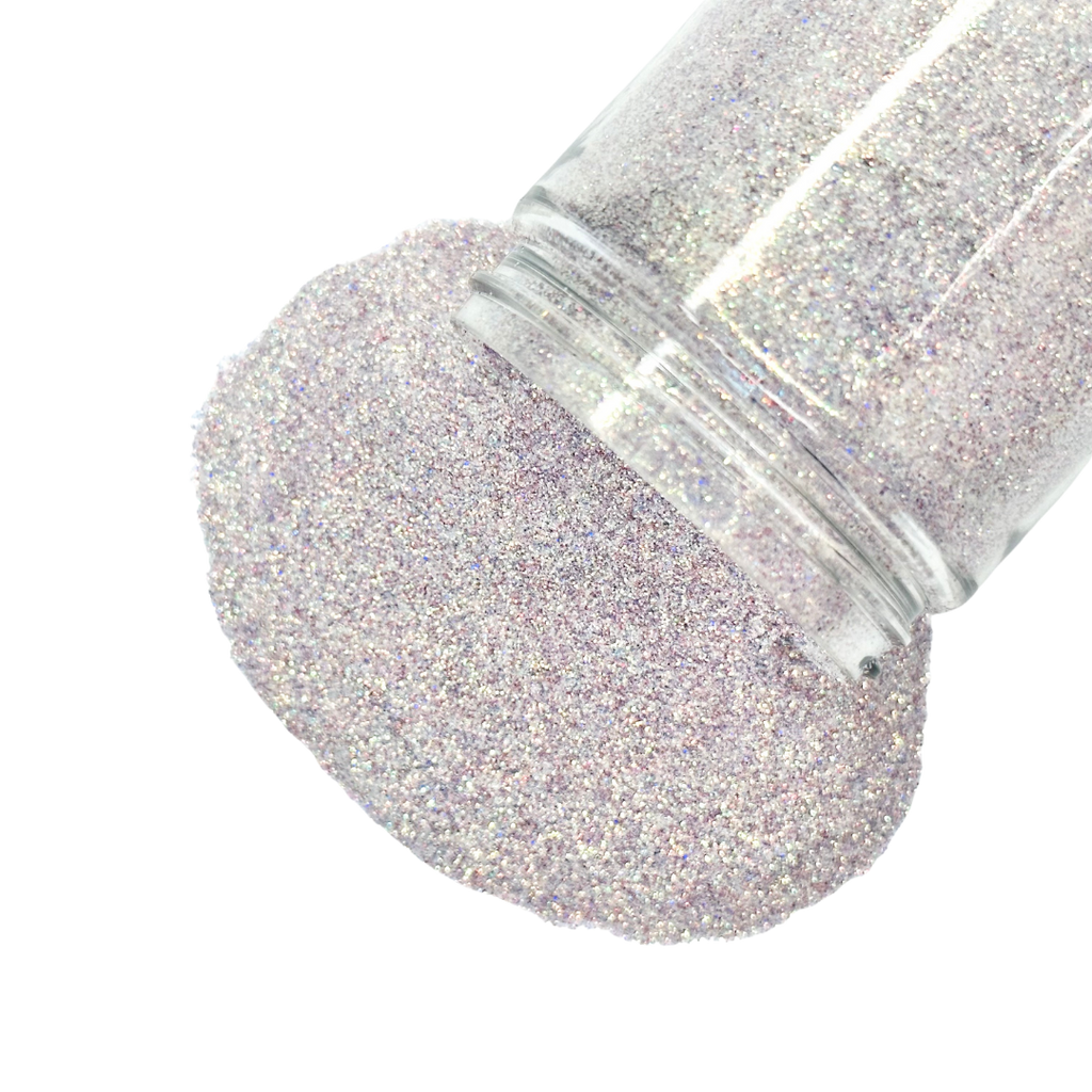 light lavender extra fine custom glitter mix for art, body, nails and more - PDB Creative Studio