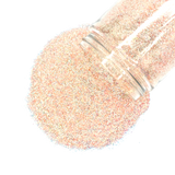 peach custom glitter mix for body, art, nails / PDB Creative Studio