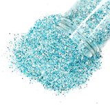 Blue opal custom multi-size glitter mix for art, body, nails and more - PDB Creative Studio