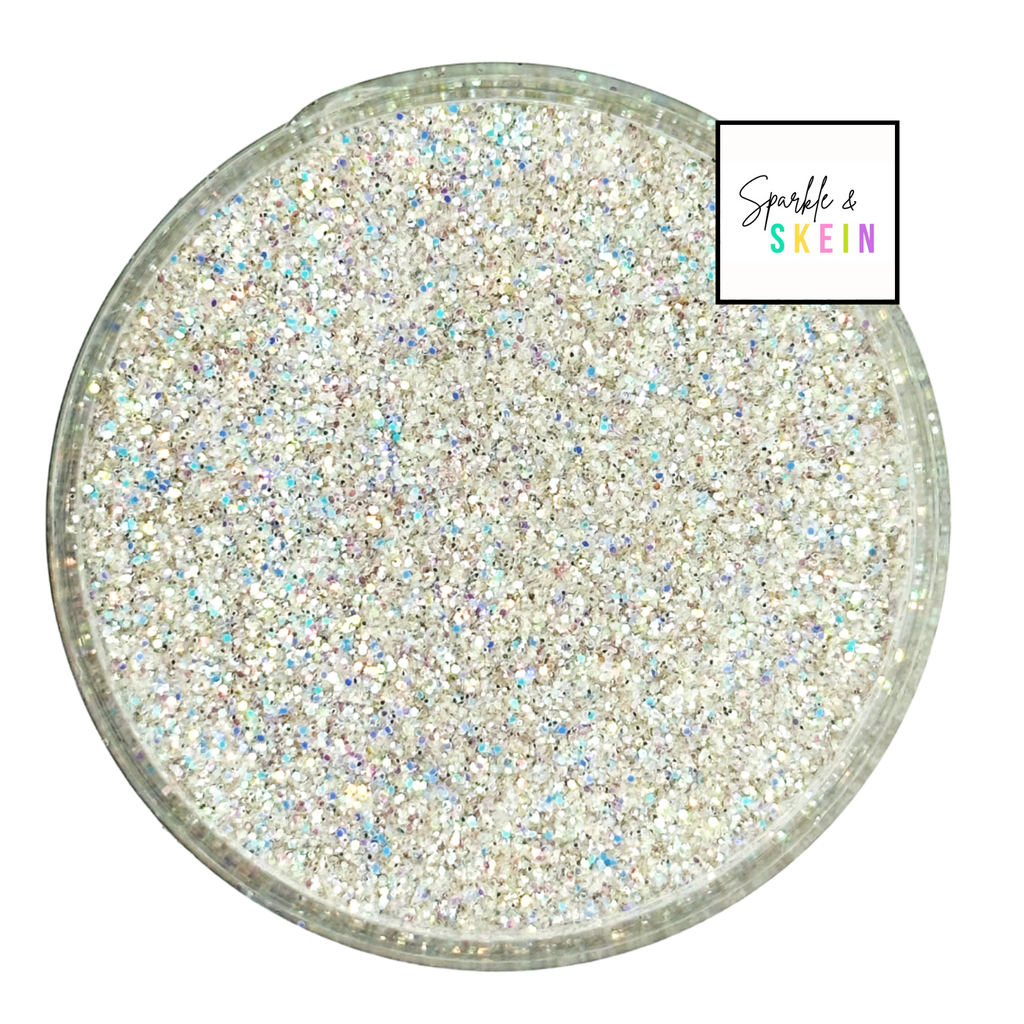 White beige opal custom glitter mix for art, nails, body and more - PDB Creative Studio