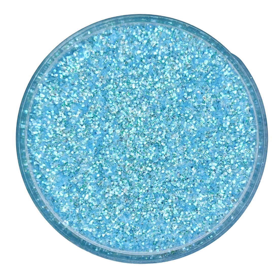 Blue custom chunky glitter mix / PDB Creative Studio