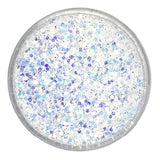 White opal glitter for art, body, nails / PDB Creative Studio