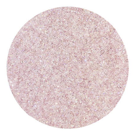 baby pink poly glitter