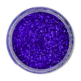 Deep purple blue poly glitter for art, nails, body and more - PDB Creative Studio