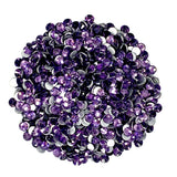 TANZANITE - PURPLE Glam Glass® flatback, non hotfix rhinestones for art, body, nails and more - PDB Creative Studio