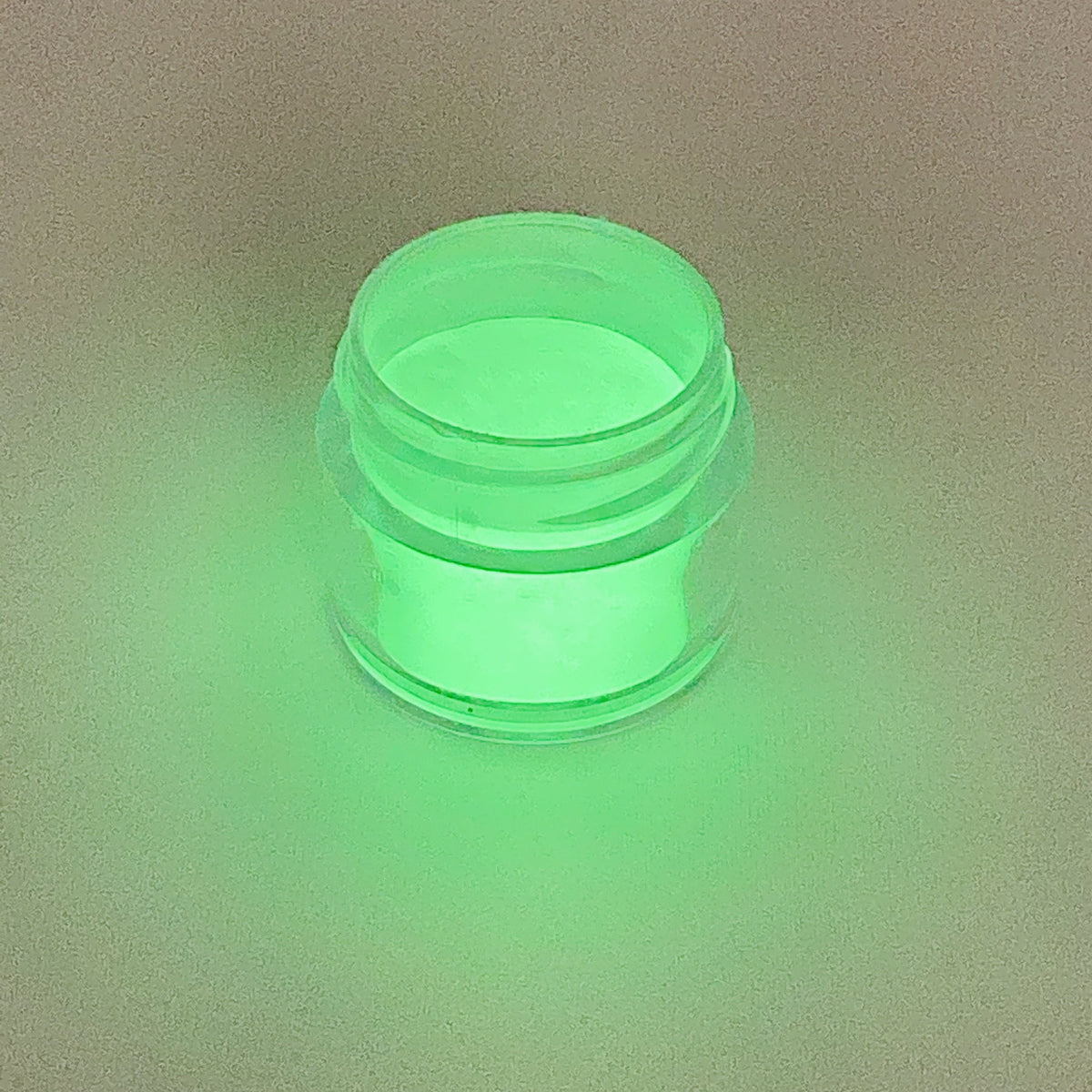 Green glow pigment powder for art, body, nails / PDB Creative Studio