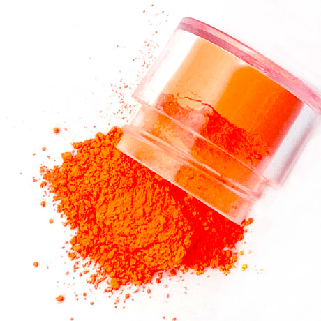 NEON ORANGE MICA PIGMENT POWDER