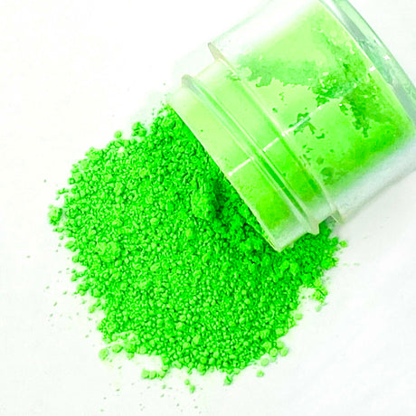 NEON GREEN MICA PIGMENT POWDER