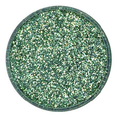 green custom chunky glitter mix / PDB Creative Studio for art, nails and projects