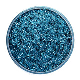 Blue green fine polyester glitter art, body, nails and more - PDB Creative Studio