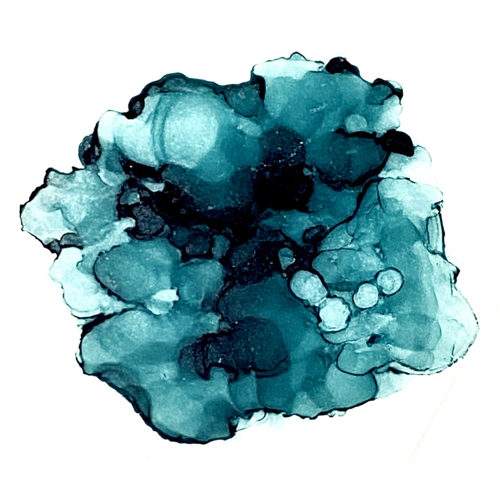 Turquoise Alcohol Ink
