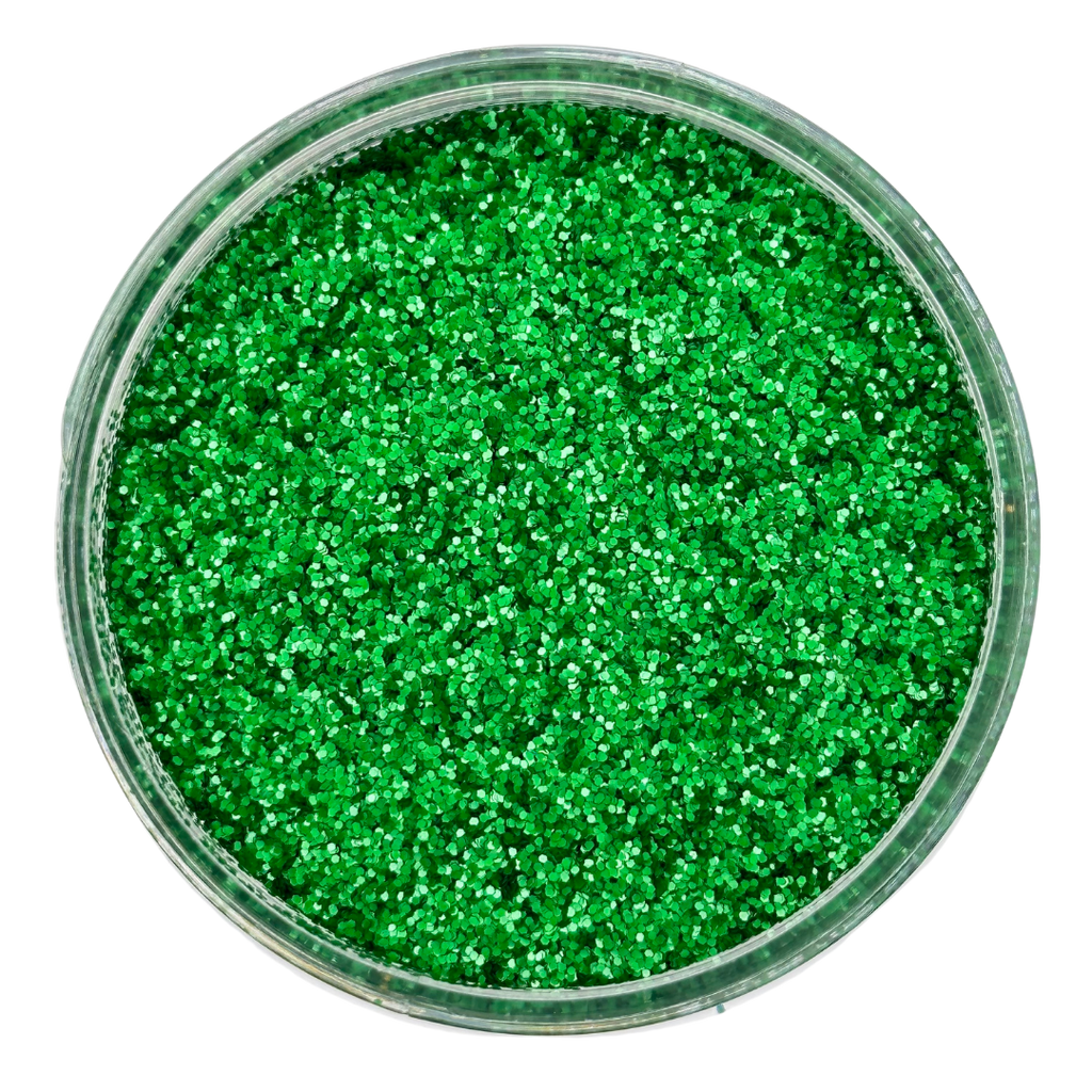 Green polyester glitter / PDB Creative Glitter