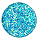 blue opal custom multi-size chunky glitter mix for art, nails, body and more - PDB Creative Studio