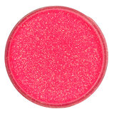 hot pink polyester glitter for art, body, nails and more - PDB Creative Studio