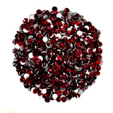 SIAM - DARK RUBY RED Glam Glass® flatback, non hotfix rhinestones for art, body, nails and more - PDB Creative Studio