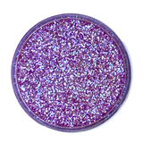 Neon purple fine polyester glitter for art, body, nails and more - PDB Creative Studio