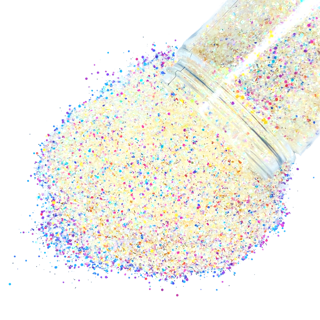 opal cream custom mix glitter for art, body, nails and more - PDB Creative Studio