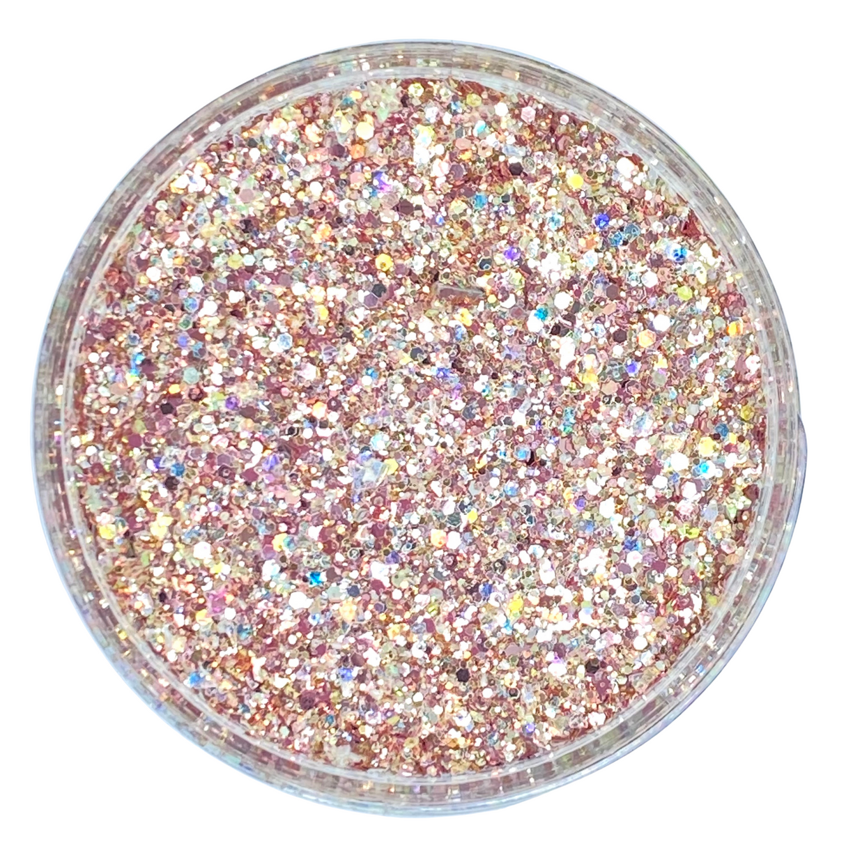 Rose Gold Holographic Opal custom Glitter Mix / PDB Creative Studio