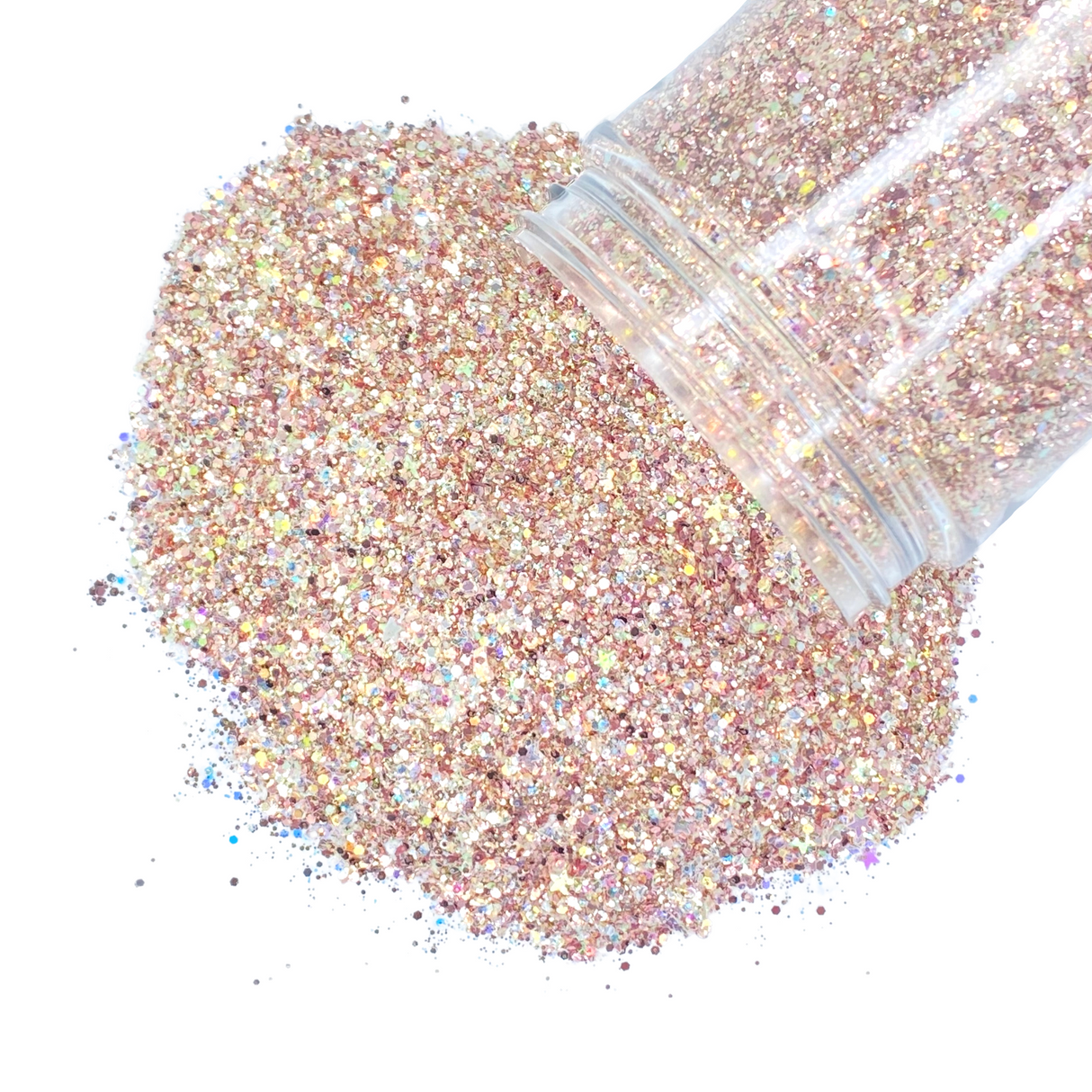 Rose Gold Holographic Opal custom Glitter Mix / PDB Creative Studio