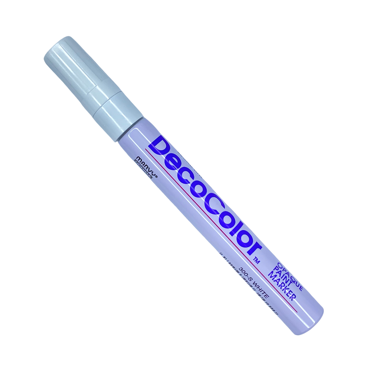 WHITE PAINT PEN MARKER (BROAD LINE) - 50105