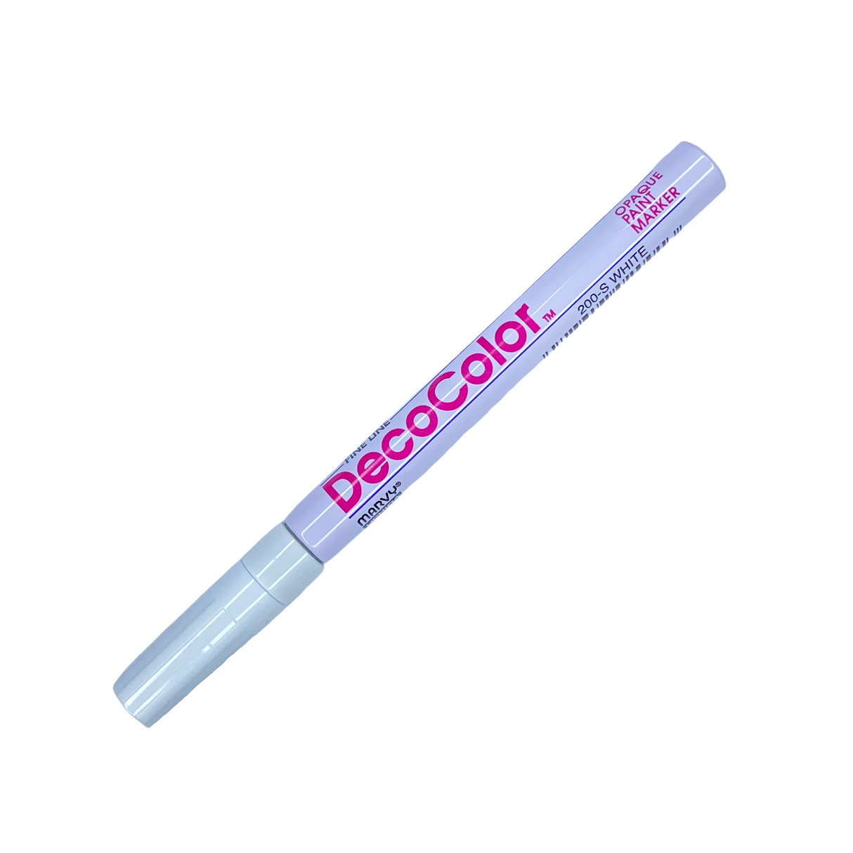 WHITE PAINT PEN MARKER (FINE LINE) - 50104