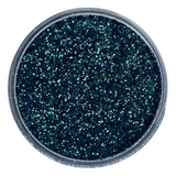 Dark green polyester glitter for art, body, nails and more - PDB Creative Studio