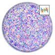 Purple opal custom multi-size/shape glitter mix for art, body, nails and more - PDB Creative Studio