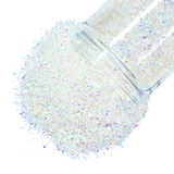 White opal custom multi-size glitter mix for art, body, nails and more - PDB Creative Studio