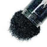 Midnight blue custom glitter mix for art, body, nails / PDB Creative Studio