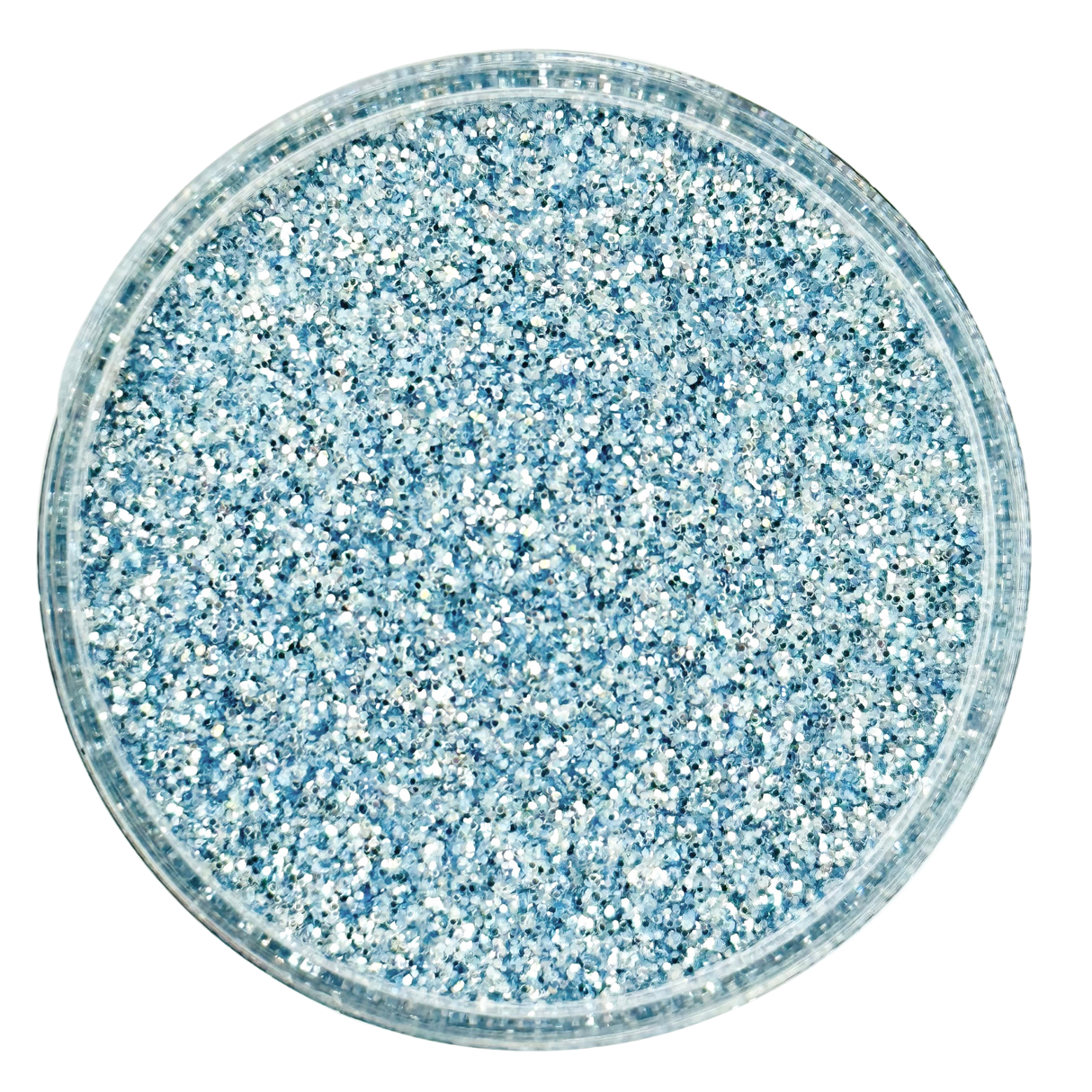 Blue custom glitter mix for art, body, nails and more - PDB Creative Studio