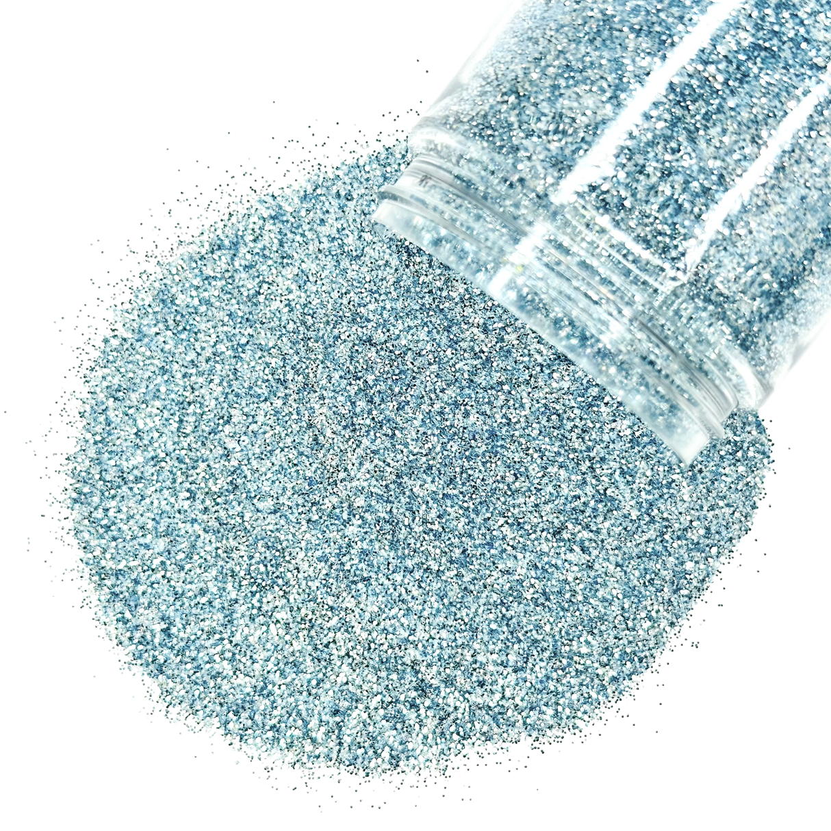 Blue custom glitter mix for art, body, nails and more - PDB Creative Studio