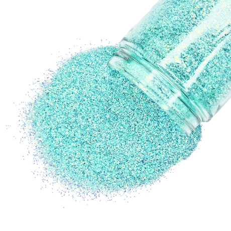 blue custom glitter mix for art, body, nails and more - PDB Creative Studio